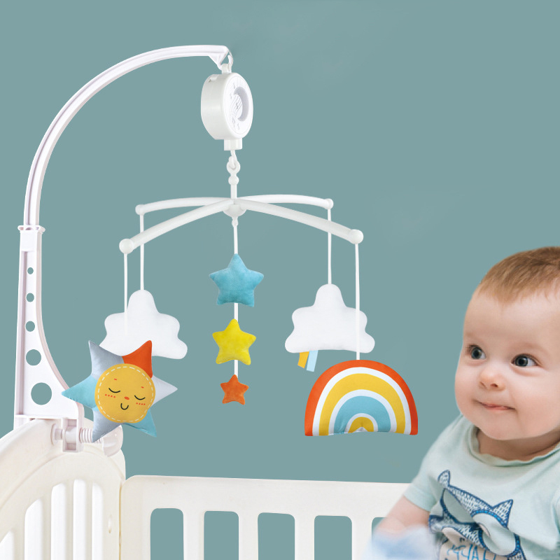 Rainbow bedside toys